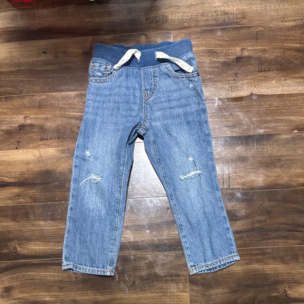 GAP Kids Blue Denim Jeans with Drawstring